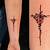 Feminine Cross Tattoos