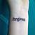 Forgiveness Tattoo