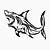 Great White Shark Tribal Tattoo