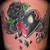 Heart And Rose Tattoo Designs