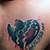 Heart Tattoos On Chest For Men