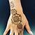 Henna Tattoo Flower