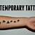 How To Do A Temporary Tattoo