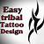 How To Draw A Tribal Tattoo Step By Step