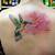 Hummingbird And Flower Tattoo Designs