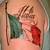 Italian Flag Tattoo