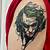 Joker Back Tattoo