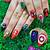 Joker Persona on Your Fingertips: Cool and Edgy Nail Art