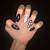 Joker Persona on Your Nails: Cool and Edgy Nail Designs