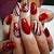 Jolly and Chic Nails for Christmas: Festive Nail Art Inspiration Galore
