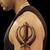 Khanda Tattoo Designs
