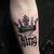 King Crown Tattoo Design