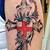 Knights Templar Cross Tattoos Designs