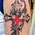Knights Templar Tattoo Cross