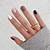 Luxe Fall Glam: Short Nail Art Ideas for Glamorous Manicures