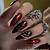 Magnetic Beauty: Attract Attention with Vampy Nails