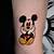 Mickey Mouse Tattoo Designs