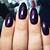 Mysterious Midnight: Indulge in the Allure of Dark Purple Nail Colors This Fall