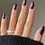 Mysterious Temptation: Embrace Your Shadows with Plum Nails