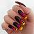 Nails on Fire: Fiery and Fiery and Fierce Designs for an Unforgettable Fall Look