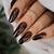 Nature's Harmony: Embrace Fall with Elegant Brown Nail Inspiration