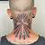 Neck Cross Tattoo