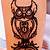 Owl Henna Tattoo