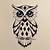Owl Tattoo Flash