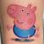 Peppa Pig Tattoo