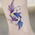 Pisces Flower Tattoo Designs