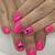 Playful Patterns: Fall Pink Nail Designs for a Fun and Fashionable Look
