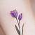 Purple Tulip Tattoo Designs