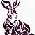 Rabbit Tribal Tattoo Designs