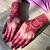 Red Henna Tattoo