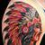 Red Indian Tattoo Designs