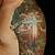 Religious Half Sleeve Tattoo Designs For Men