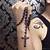 Rosary Beads Cross Tattoo