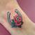 Rose And Horseshoe Tattoo