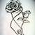 Rose And Rosary Tattoo Designs