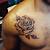 Rose Chest Tattoos For Men