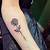 Rose Inner Arm Tattoo