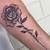 Rose Tattoo With Words