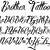 Script Tattoo Fonts For Men