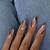 Sensual Sophistication: Brown French Tip Nails Almond That Are Irresistible