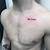 Simple Chest Tattoos For Men