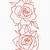 Simple Rose Tattoo Outline