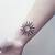 Simple Sun Tattoos