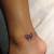 Small Bow Tattoo On Foot