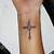 Small Cross Tattoo On Wrist