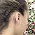 Small Flower Tattoos Behind Ear